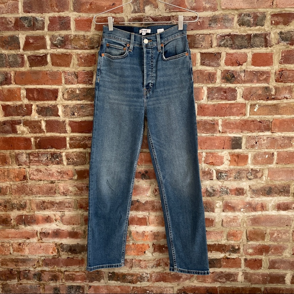 Re/done 70s ultra high rise jeans